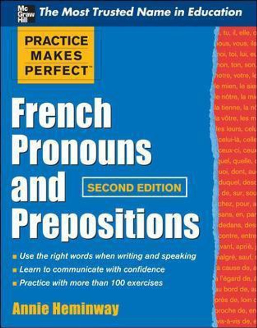 Buy Practice Makes Perfect French Pronouns and Prepositions, Second Edition (English, Paperback) Online at Best Price - GlowMirror