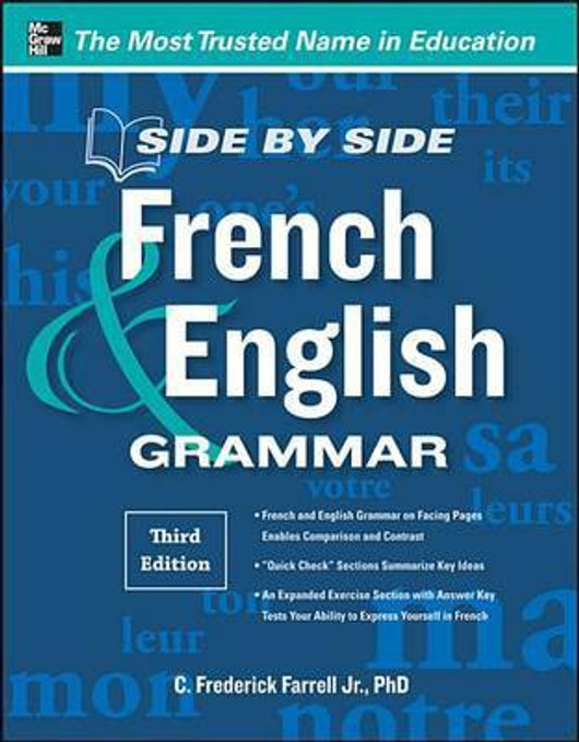 Buy Side-By-Side French and English Grammar, 3rd Edition (English, Paperback) Online at Best Price - GlowMirror