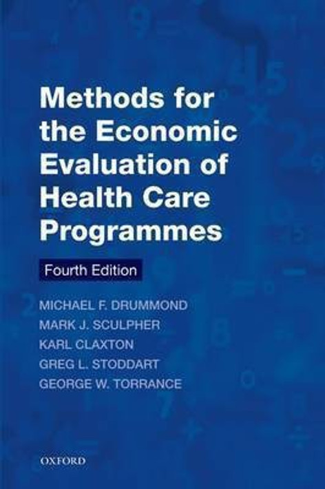 Buy Methods for the Economic Evaluation of Health Care Programmes (English, Paperback) Online at Best Price - GlowMirror