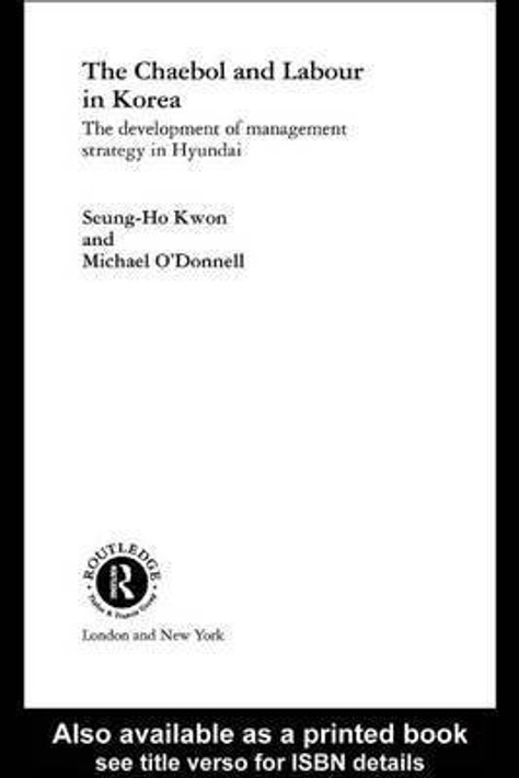 Buy The Chaebol and Labour in Korea (English, Paperback) Online at Best Price - GlowMirror