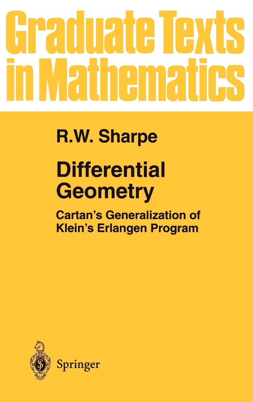 Buy Differential Geometry: Cartan's Generalization of Klein's Erlangen Program: 166 (Graduate Texts in Mathematics) (English, Hardcover, R. W. Sharpe) Online at Best Price - GlowMirror