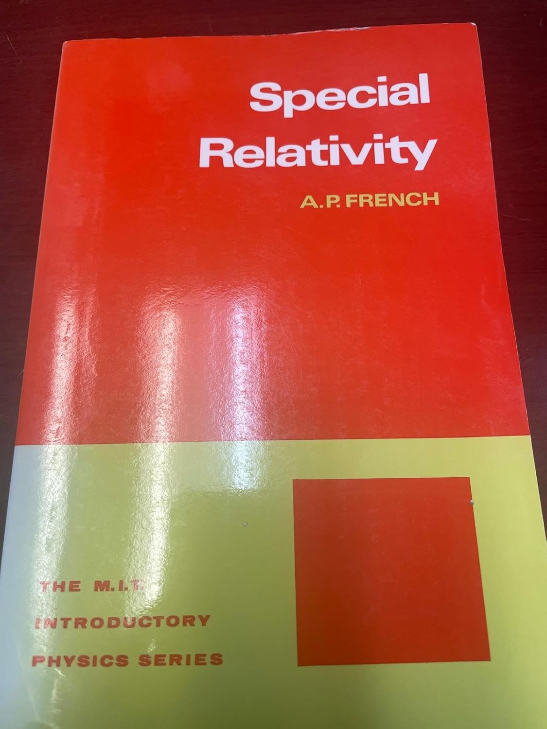 Buy Special Relativity (M.I.T. Introductory Physics) (English, Paperback, A. P. French) Online at Best Price - GlowMirror