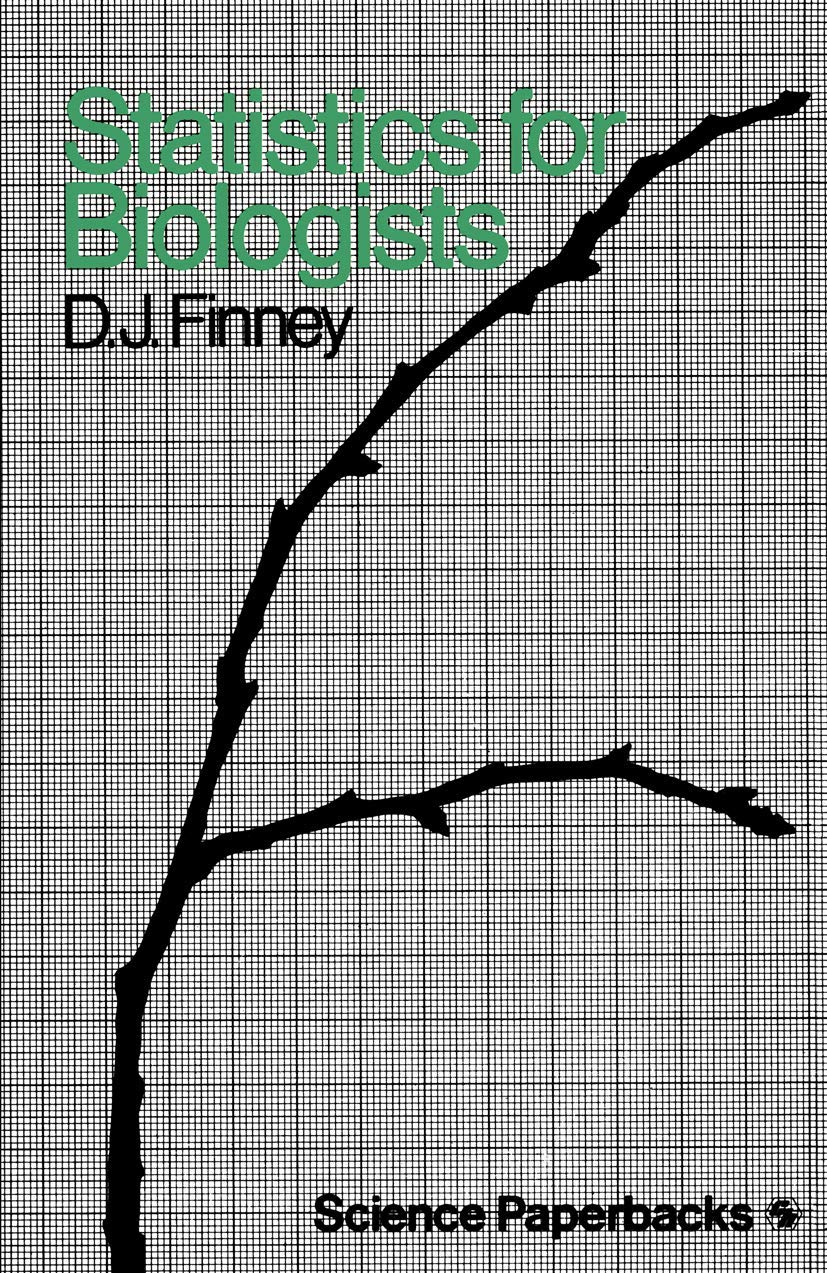 Buy Statistics for Biologists (Science Paperbacks; 162) (English, Paperback, D. J. Finny) Online at Best Price - GlowMirror
