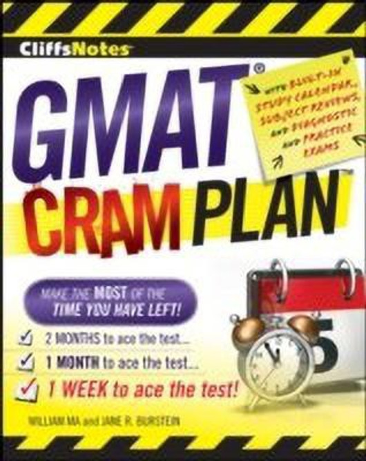 Buy CliffsNotes GMAT Cram Plan (English, Paperback) Online at Best Price - GlowMirror