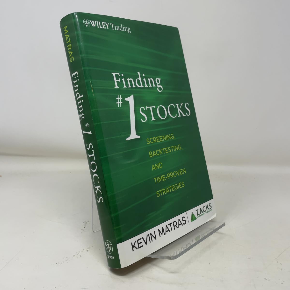 Buy Finding #1 Stocks: Screening, Backtesting, and Time-Proven Strategies (The Zacks Series, 1) (English, Paperback, Kevin Matras) Online at Best Price - GlowMirror