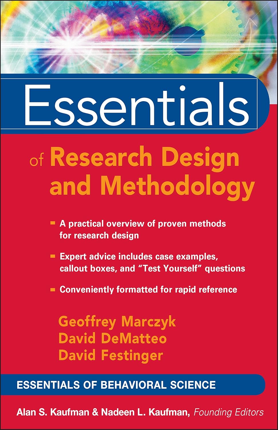 Buy Essentials Of Research Design And Methodology: 2 (Essentials of Behavioral Science) (English, Paperback, Geoffrey R. Marczyk, David Dematteo, David... Online at Best Price - GlowMirror