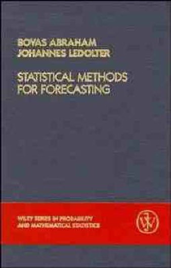 Buy Statistical Methods for Forecasting (English, Paperback) Online at Best Price - GlowMirror