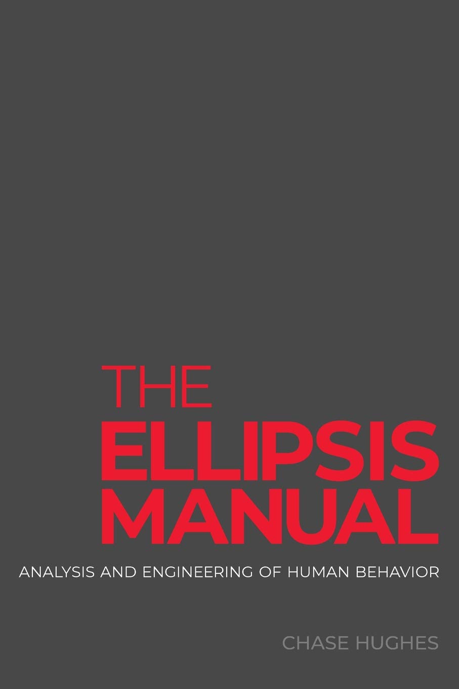 Buy ELLIPSIS MANUAL (English, Paperback, Chase Hughes) Online at Best Price - GlowMirror