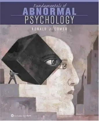 Buy Fundamentals of Abnormal Psychology (English, Hardcover, R. Comer) Online at Best Price - GlowMirror