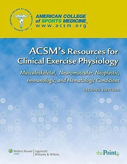 Buy ACSM's Resources for Clinical Exercise Physiology (English, Paperback) Online at Best Price - GlowMirror