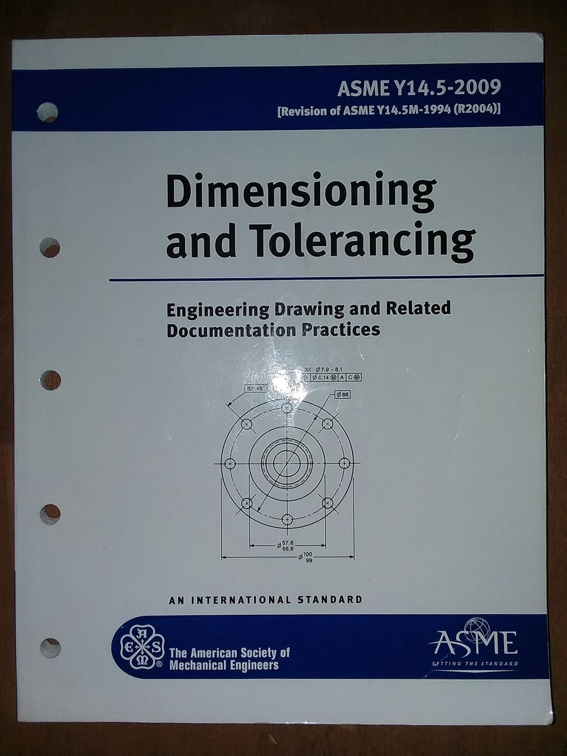 Buy ASME Y14.5 Dimensioning and Tolerancing 2009: Engineering Drawing and Related Documentation Practices (English, Paperback) Online at Best Price - GlowMirror