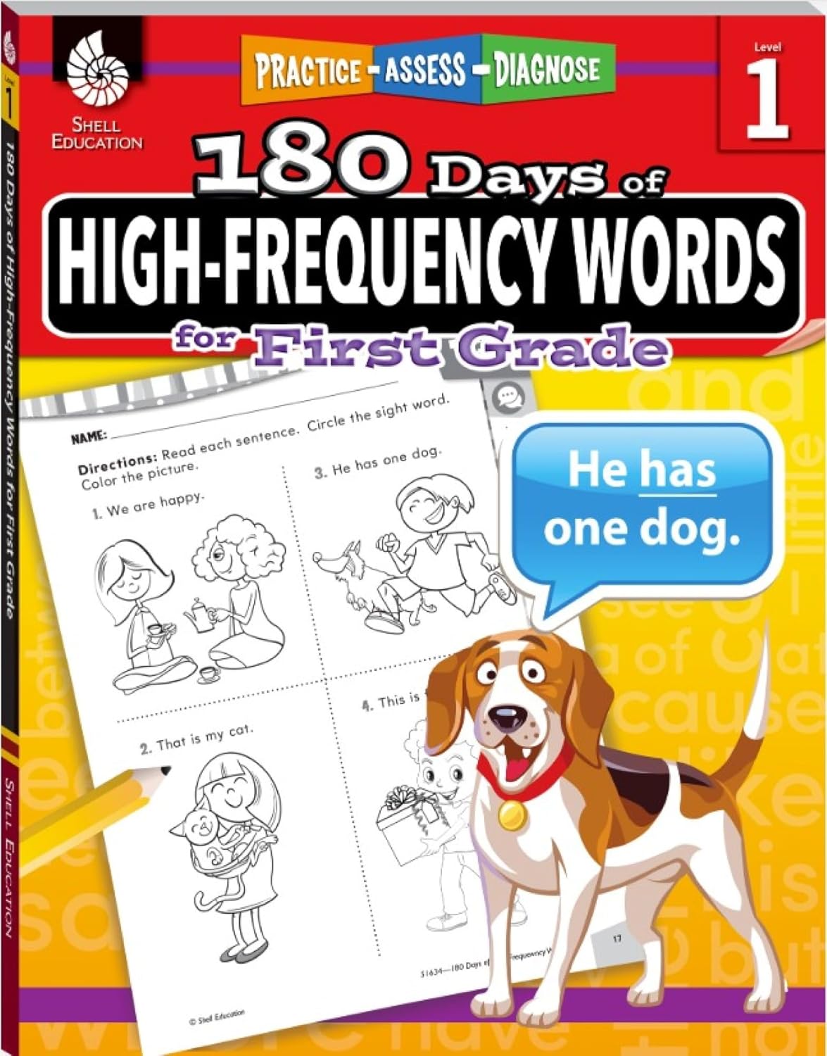 Buy 180 Days™: High-Frequency Words for First Grade: Practice, Assess, Diagnose (180 Days of Practice) (English, Paperback, Jodene Smith) Online at Best Price - GlowMirror