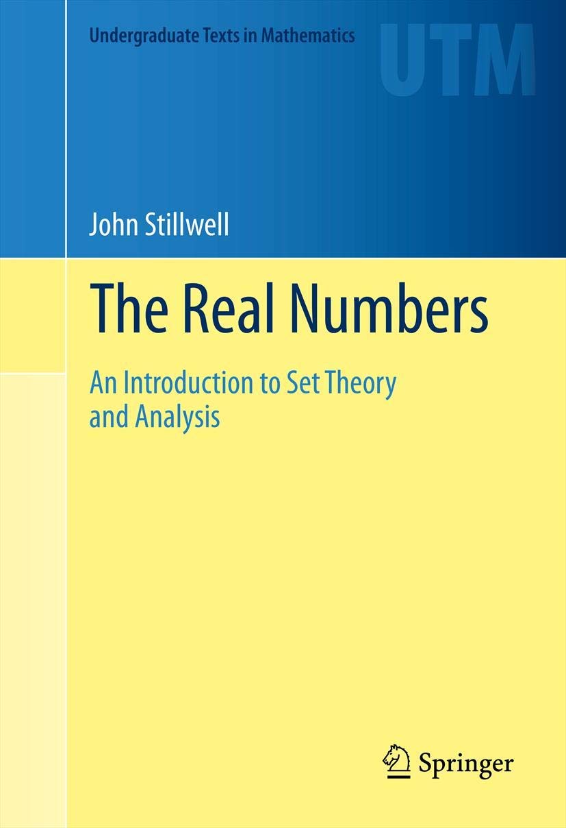 Buy The Real Numbers (English, Paperback, John Stillwell) Online at Best Price - GlowMirror