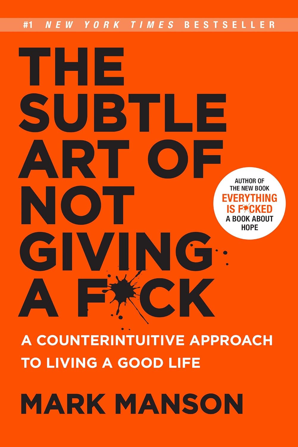 Buy The Subtle Art of Not Giving a F*ck (English, Hardcover, Mark Manson) Online at Best Price - GlowMirror
